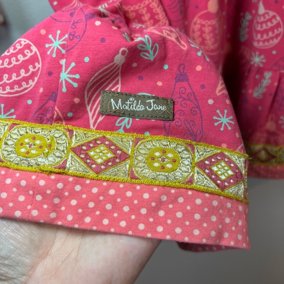 Matilda Jane Friends Forever Persephone Dress Pink Christmas Ornament FLAW Kid 6 - Picture 14 of 16